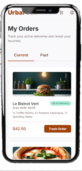 Application citoyenne — suivi de commande